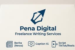 Pena Digital | Penulisan Berita, Caption IG & Script TikTok