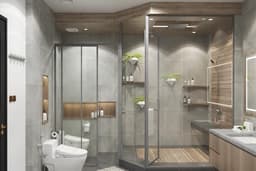 Interior Design of Master Bathroom