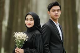 Desain foto prewedding