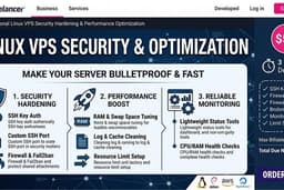 Jasa Konfigurasi Keamanan & Optimasi Linux VPS Server