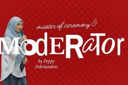 MC, Moderator (Formal & Semi Formal Event)