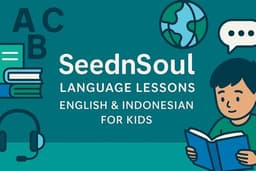 Les Bahasa Inggris & Indonesia Online Untuk Anak SD SMP SMA — Fun Learning!