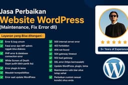 Jasa Perbaikan Website WordPress (Maintenance, Fix Error dll)