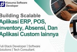 Aplikasi ERP, POS, Inventory, Absensi, Dan Aplikasi Custom lainnya
