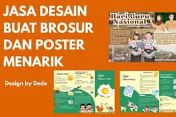 Desain Poster dan Brosur Pendidikan ataupun Umum