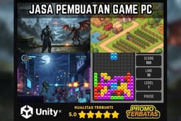 JASA PEMBUATAN GAME PC 2D/3D | MENGGUNAKAN UNITY