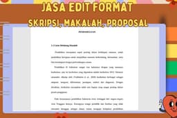 JASA EDIT FORMAT SKRIPSI, MAKALAH DAN PROPOSAL