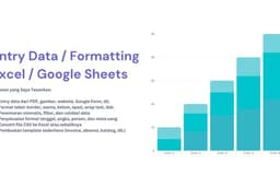 Entry Data / Formatting Excel / Google Sheets