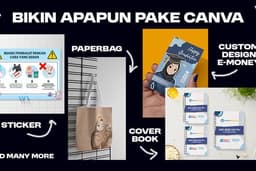 DESIGN APAPUN DI CANVA | Banner Digital/Konten Sosmed/Cover Buku/And Many More