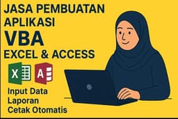 Jasa Pembuatan Aplikasi VBA Ms.Excel & Ms.Access – Input Data (CRUD), Report, Print