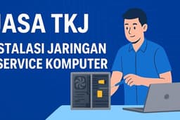 Jasa Instalasi & Perbaikan Jaringan Komputer (LAN/WiFi)
