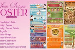 Jasa Design Poster | Poster Publik | Infografis untuk Tugas Event, Sekolah dan Kuliah