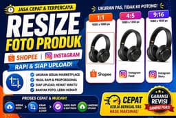 RESIZE FOTO PRODUK SHOPEE INSTAGRAM siap pakai