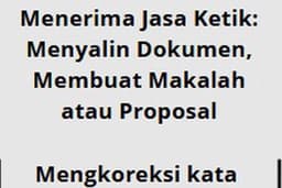 Pengetikan Materi Kuliah atau Sekolah
