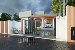 DESAIN BANGUNAN RUMAH TINGGAL MODERN