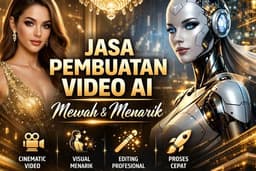 Jasa Video AI Cepat & Keren – Siap Pakai untuk Sosial Media