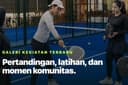 Website booking padel dengan jadwal, dashboard admin, dan payment gateway