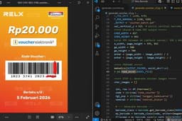 Generate Barcode / QR Code Voucher & Tiket