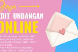 Jasa edit Undangan online