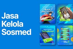 Jasa Kelola Sosial Media Profesional | Desain Original (No Template) & Adobe Illustrator