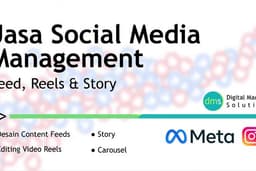 Jasa Sosial Media Management Content Feeds, Reeks & Story