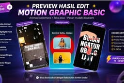 Jasa Edit Video TikTok, Reels & Motion Graphic Social Media