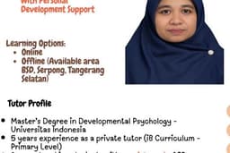 Private tutor