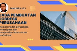 Konsultasi Dan Jasa Pembuatan JobDesk