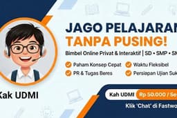 BIMBEL ONLINE UNTUK SD, SMP