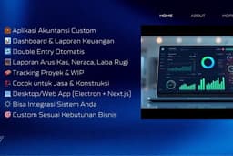 Jasa Pembuatan Aplikasi Custom Akuntansi & Manajemen Proyek Konstruksi, Jasa ,Manufaktur.