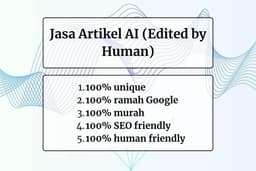 Jasa Artikel AI Edited by Human