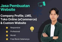 Jasa Website Bisnis & Sekolah (Company Profile, LMS, Toko Online (eCommerce) & Custom)