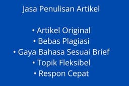 Jasa Penulisan Artikel
