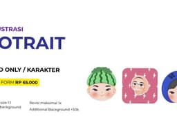 Illustrasi Potrait