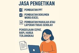 Jasa Pengetikan Harga Bisa Nego