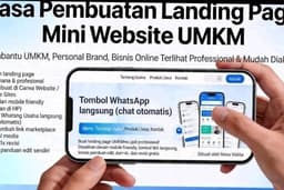 Jasa Pembuatan Landing Page (Bisnis, UMKM, & Company Profile)
