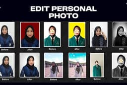EDIT FOTO ALA PROFESIONAL | Bisa untuk foto CV, Profil Sosmed dll