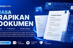 Jasa Rapikan Dokumen Word & Excel Profesional