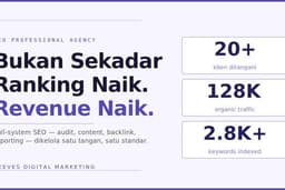 Jasa SEO Profesional Agency — Audit, Strategi & Ranking Google untuk Bisnis B2B dan B2C