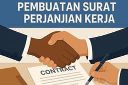 Pembuatan Surat Perjanjian Kerja