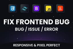 Fix Bug Tampilan Website & Error Frontend (CSS, Tailwind, JS)