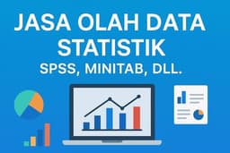 Jasa Olah Data Statistik (SPSS, Minitab, & Software Lainnya)