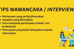 Tips Wawancara / Interview