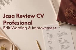 Jasa Review CV Profesional | Edit Wording & Improvement