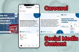 Desain Konten Carousel & Sosial Media Profesional untuk Instagram dan Bisnismu