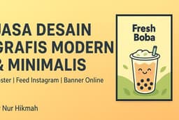 Jasa Desain Grafis | Poster, Feed Instagram, Banner & Logo Profesional