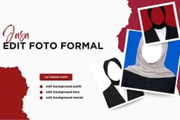 Jasa edit background foto formal