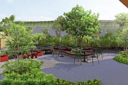 Desain Taman Restoran, Kafe, Coffeeshop
