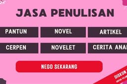 PENULIS FIKSI & Non FIksi ( Novel, Cerpen, Autobiografi, Pantun dll )