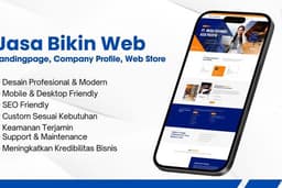 Pembuatan Website Murah, Terbaik untuk Landingpage, Company Profile, Toko Online dan Custom